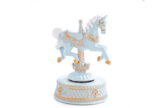 Caballito de Carrusel Musical Celeste 16,5cm