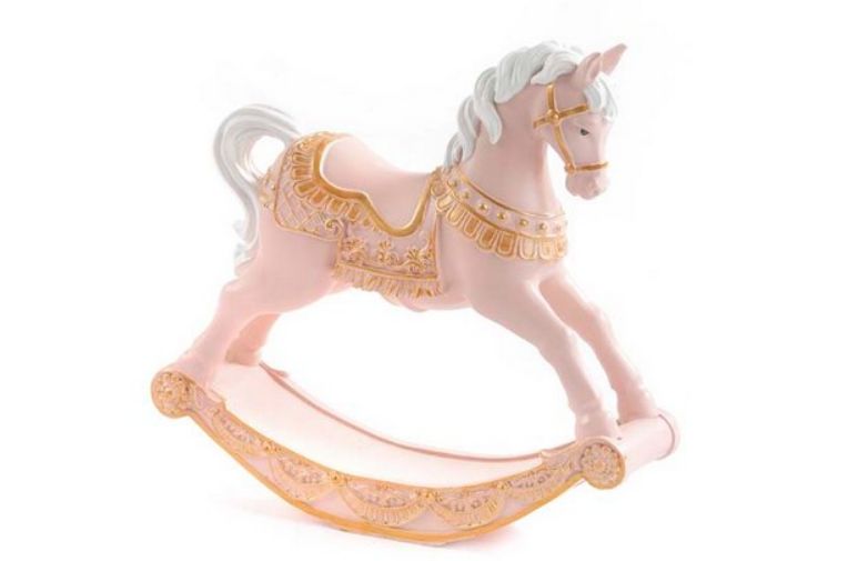 Caballito Balancin Rosado 18.8cm