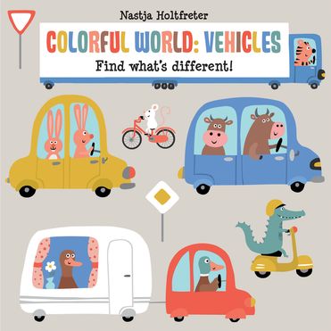 Colorful World Vehicles (Find What&#39;s Different)