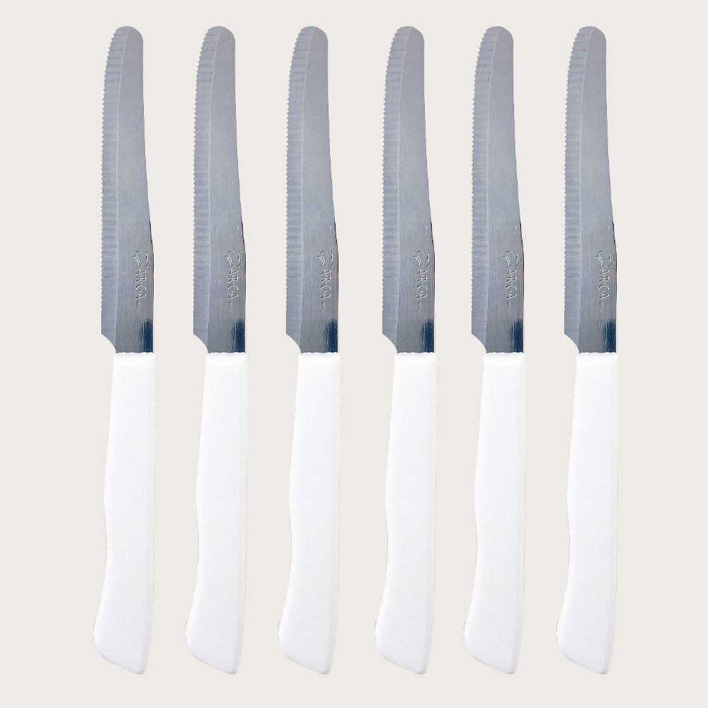 Set de 6 Cuchillos White
