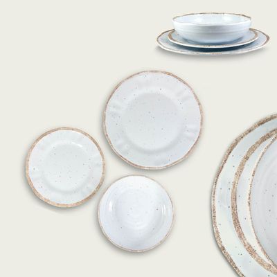 Plato de Comida Tierra 28cm (Melamina)