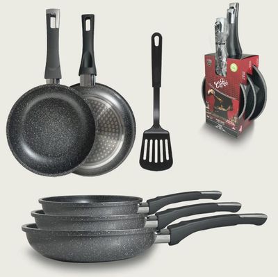 Set de 4 Sartenes Rock Chef