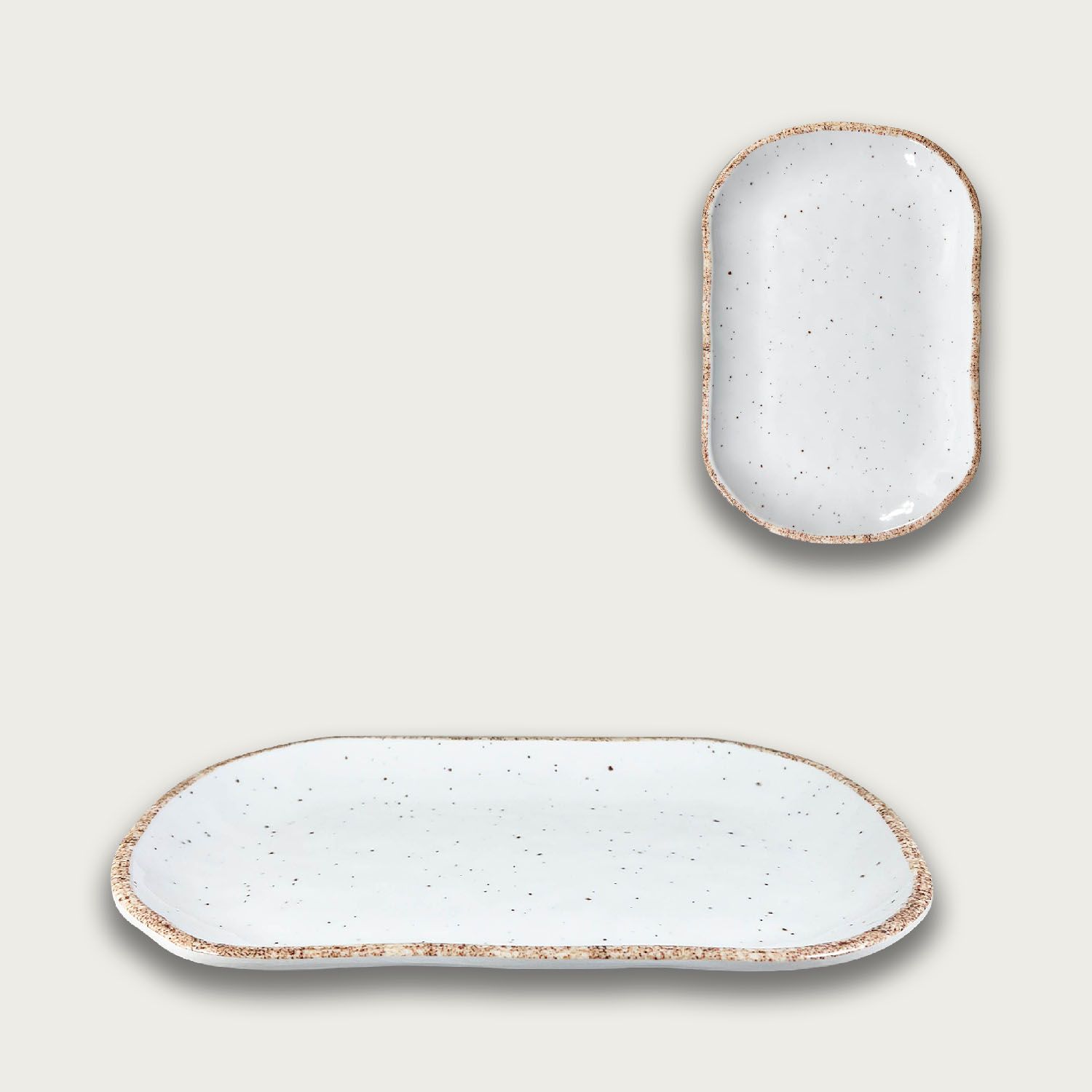 Bandeja Melamina Tierra 36x23cm