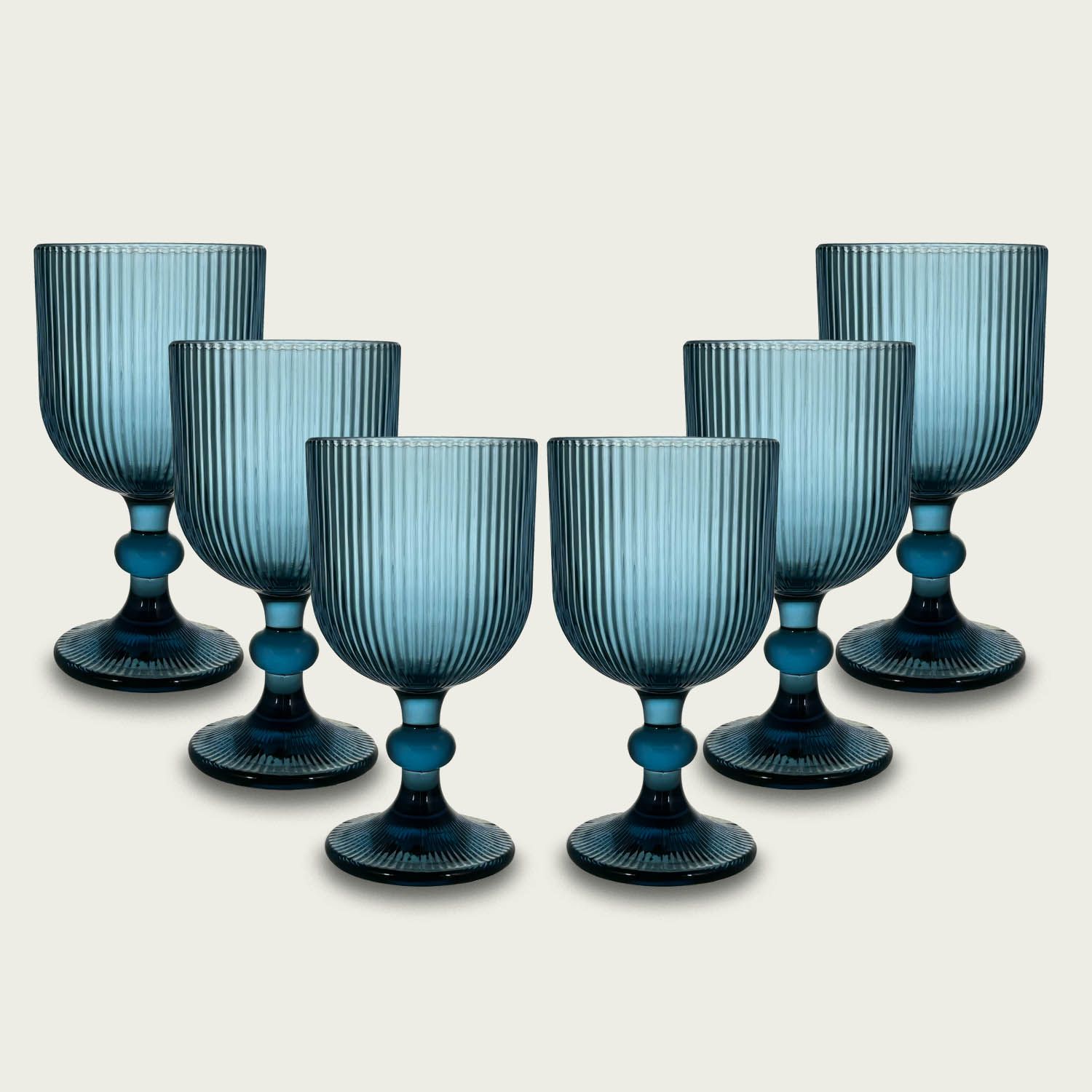 Set de 6 Copas Eternity Blue