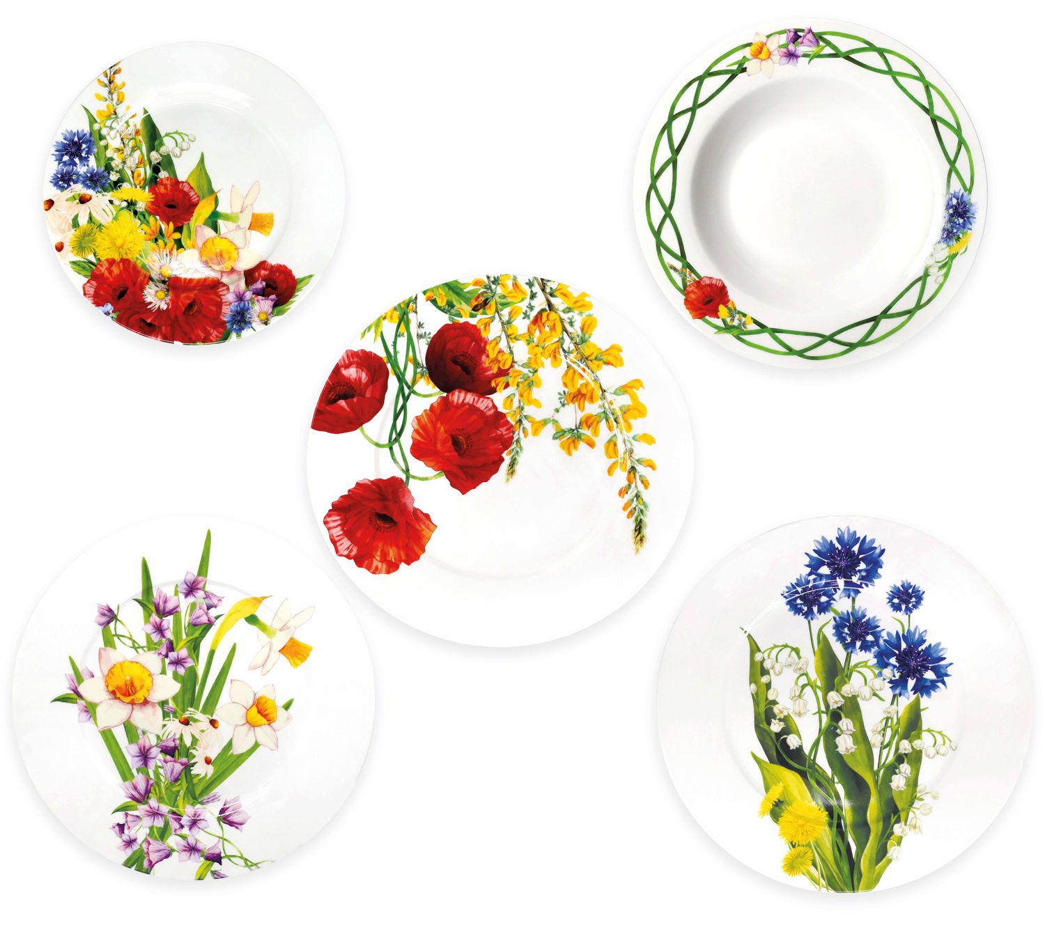 Vajilla 6 Puestos Fiori di Campo