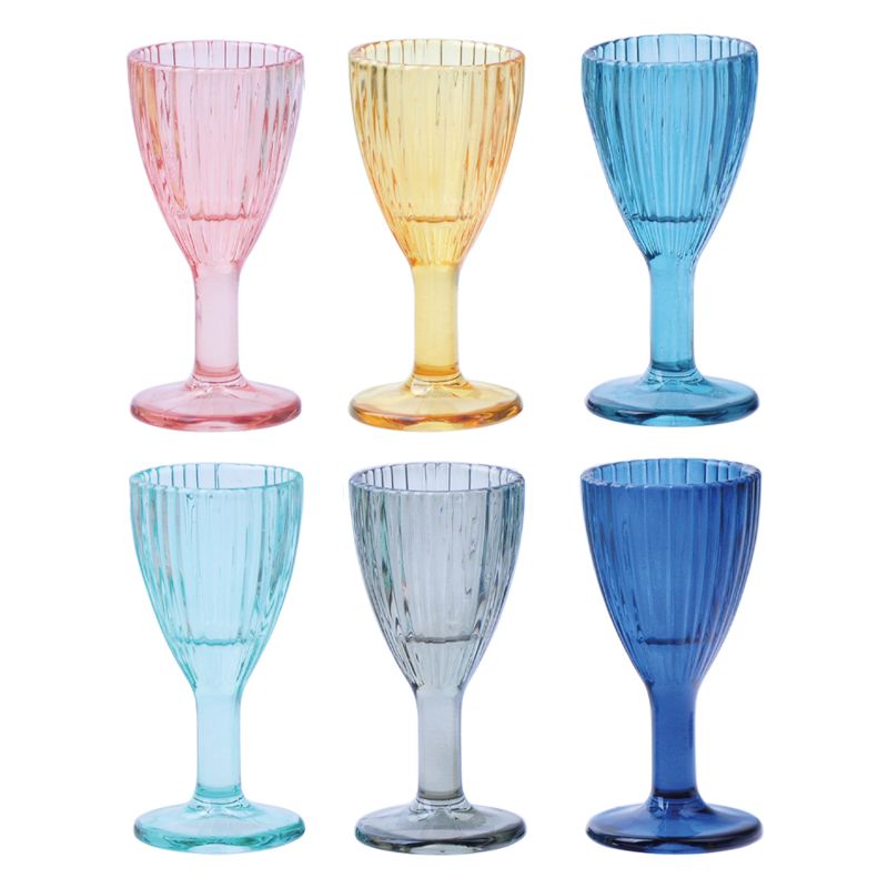 Set de 6 Copitas de Shot Colores Surtidos