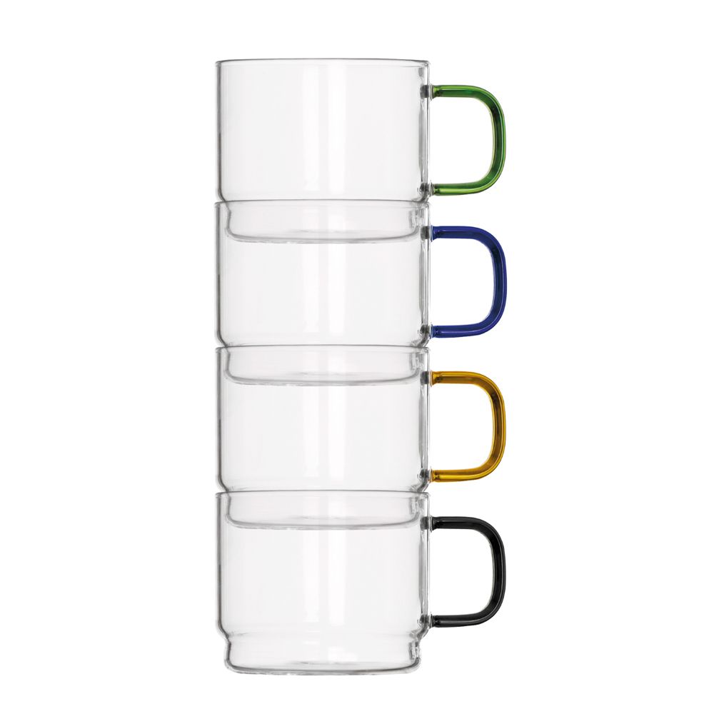 Set de 4 Tazas Apilables Bridge