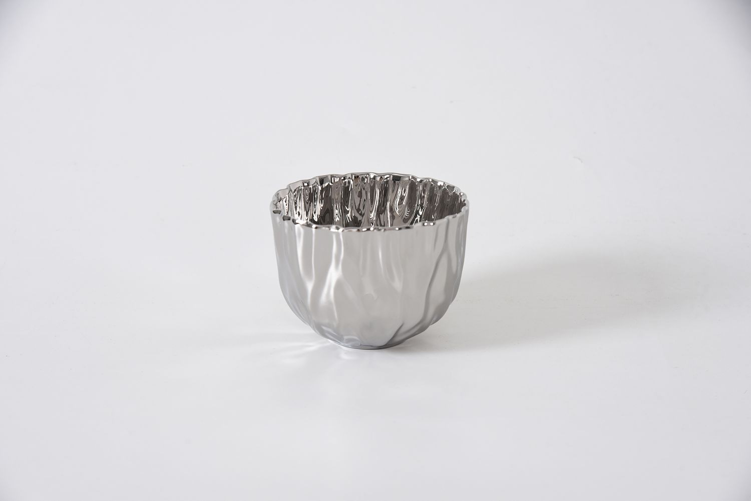 Snack Bowl Plateado