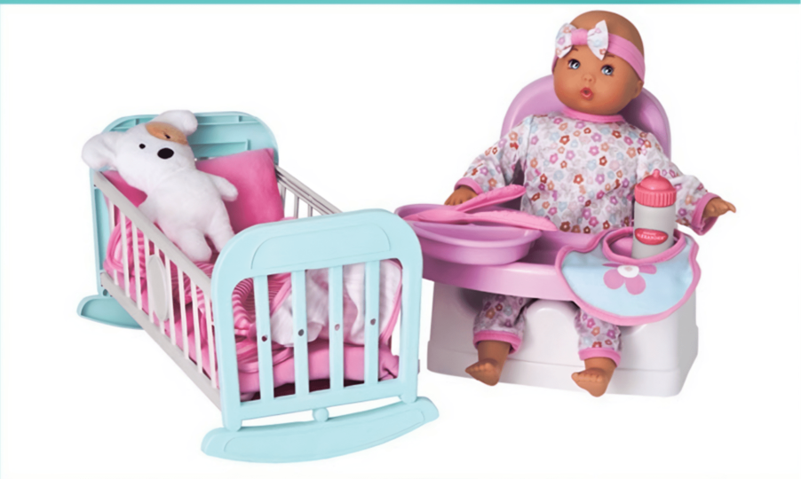 My First Doll Playset (14 Piece Set)