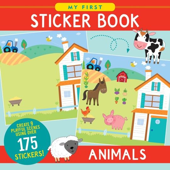 My First Sticker Book Animals