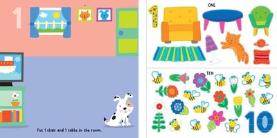 My First Sticker Book Numbers