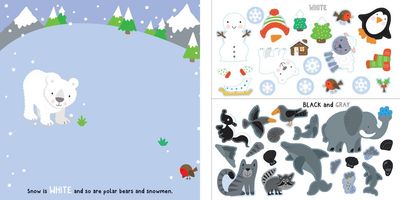 My First Sticker Book Colors