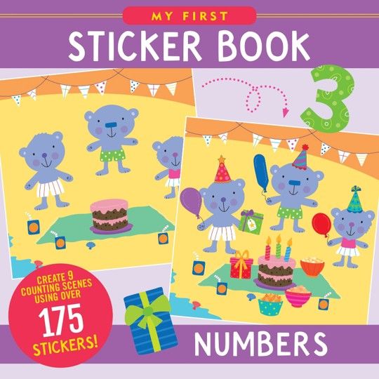My First Sticker Book Numbers