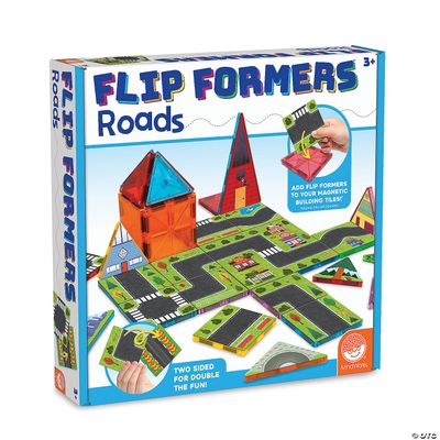 Flip Formers Road Magnetic Tiles