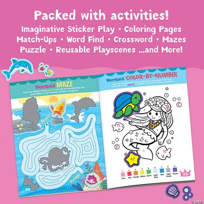 Mermaids Princes And Fairies Activity Books