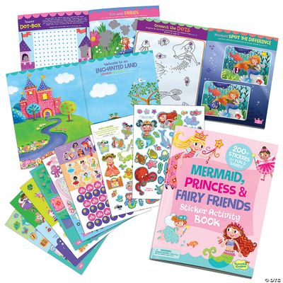 Mermaids Princes And Fairies Activity Books