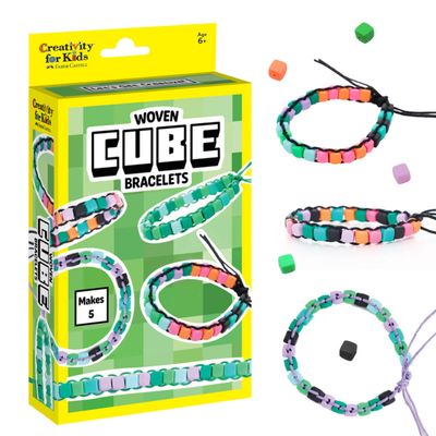 Woven Cube Bracelets