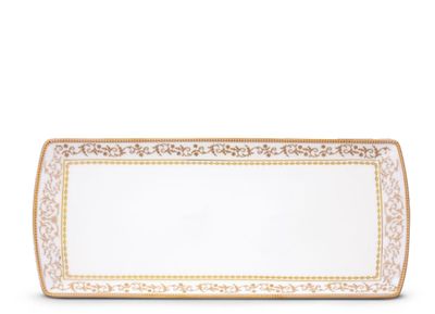 Bandeja Rectangular de Porcelana Golden MM