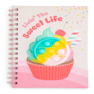 Living the Sweet Life Cuaderno con Pop It MM