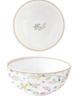 Bowl de Porcelana Birds Melody