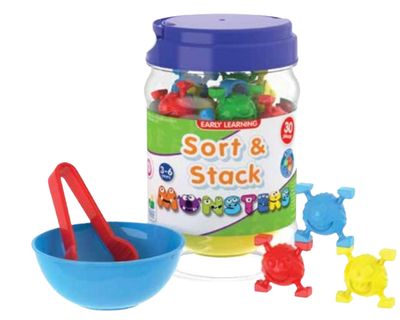 Sort and Stack Monsters