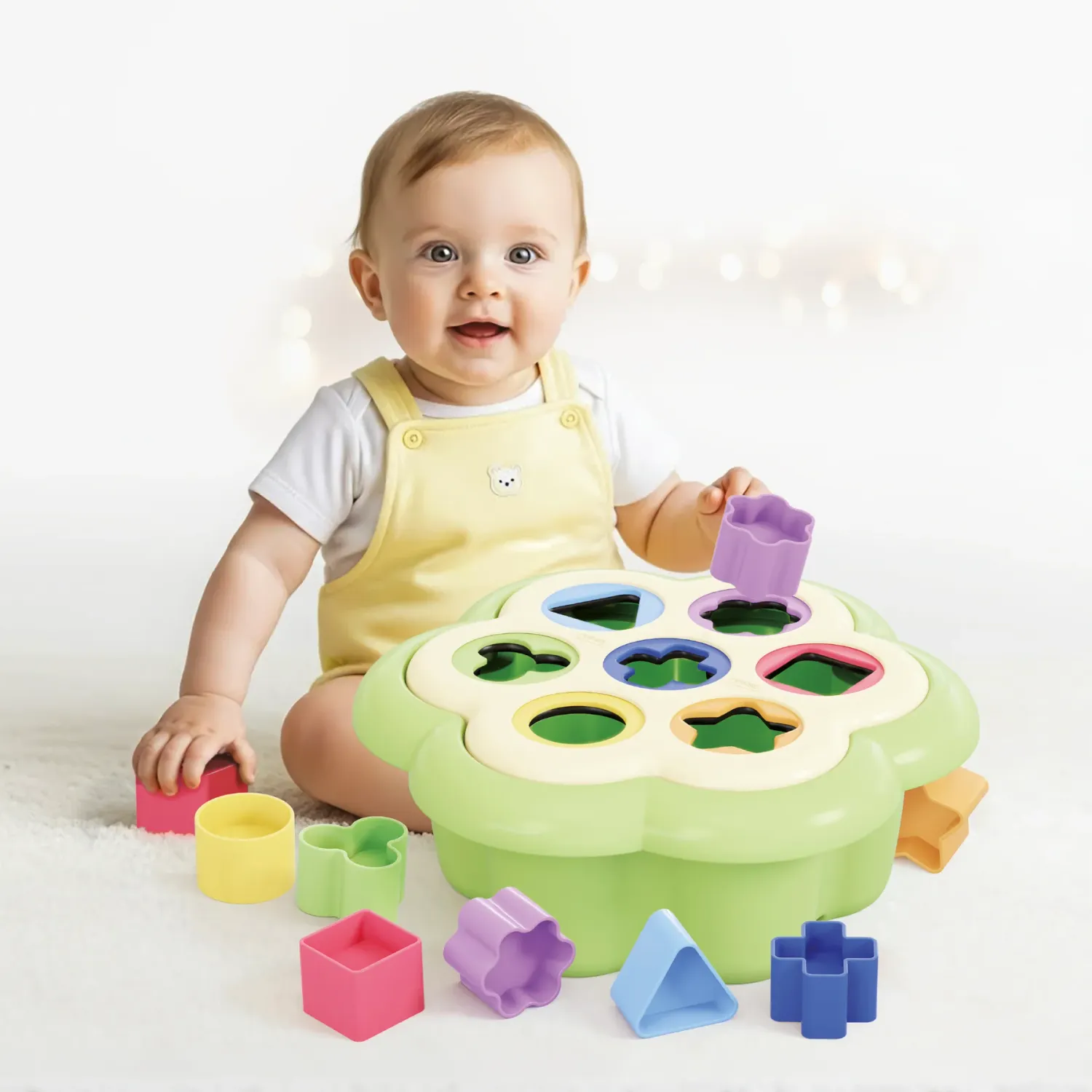 Fantacolor Daisy Shape Sorter