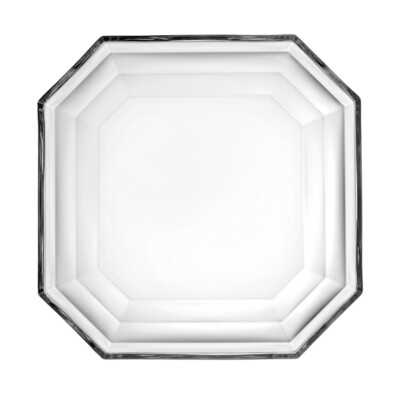 Plato de Postre de Vidrio Canova