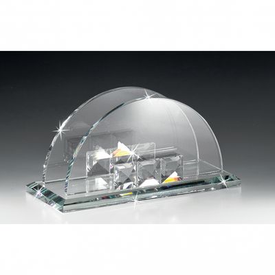 Servilletero de Cristal Redondo Bombonniere