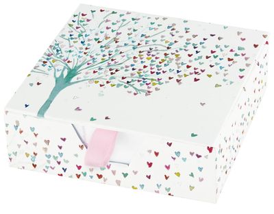 Desk Notes Tree of Hearts
