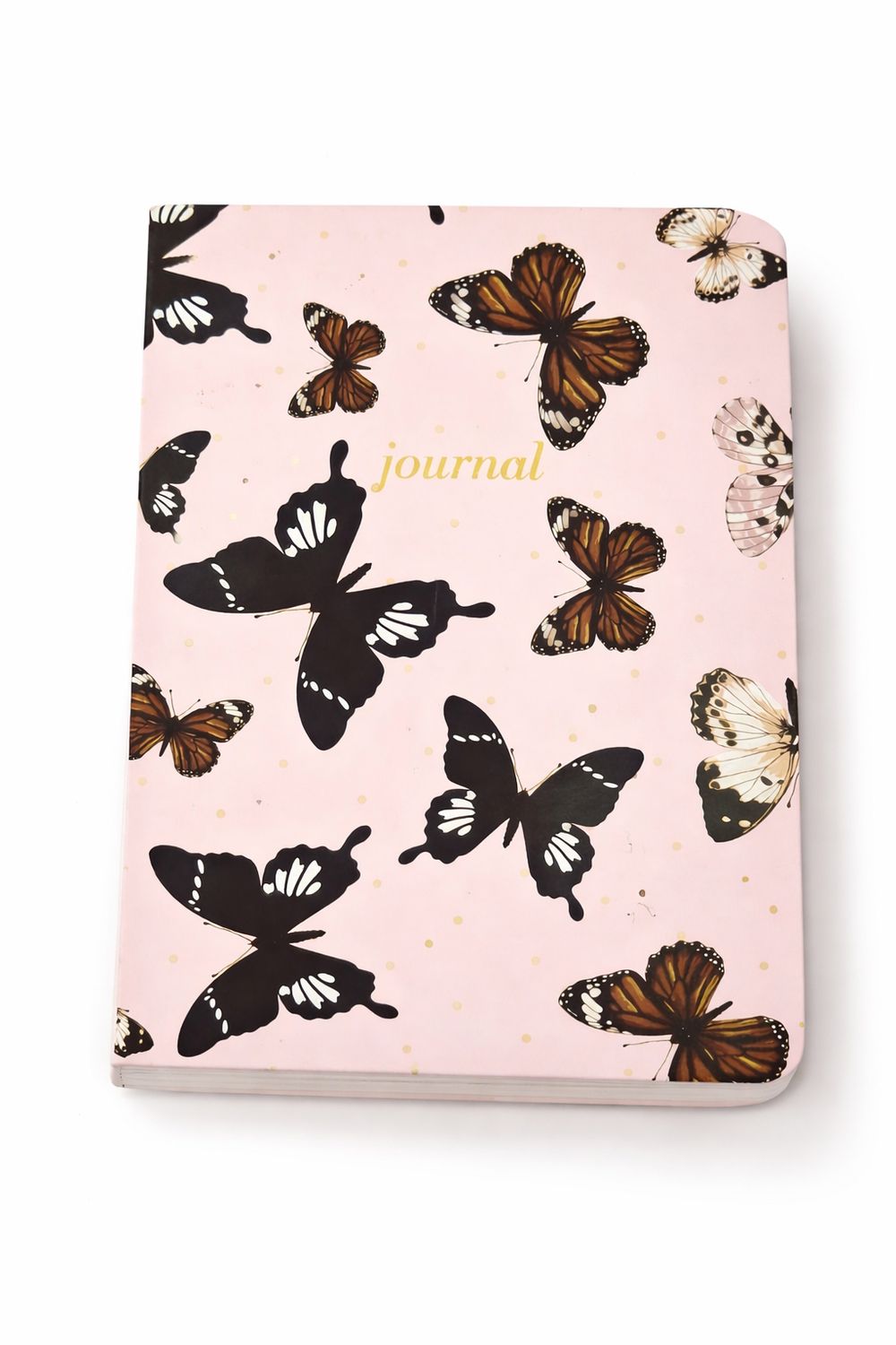 Journal - Cream Butterflies