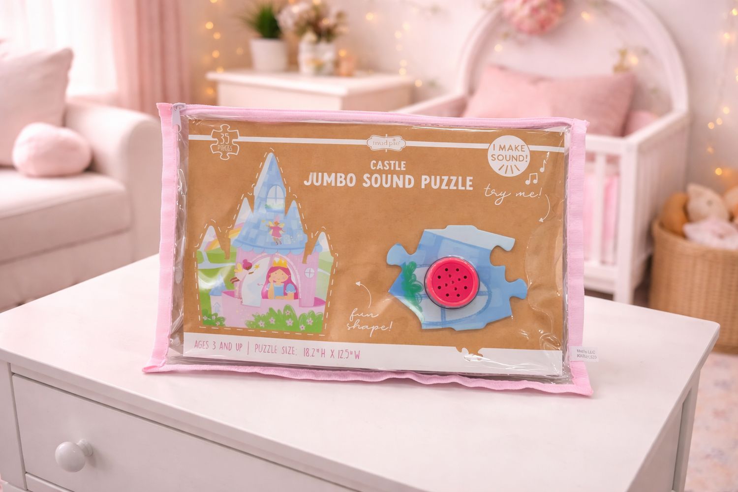 CASTLE GIRL SOUND FLOOR PUZZLE