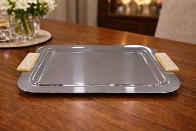 RECT.TRAY 43 CM.SEVILLE H.P.IVORY