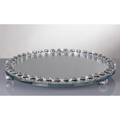 Bandeja Redonda Espejo 30cm