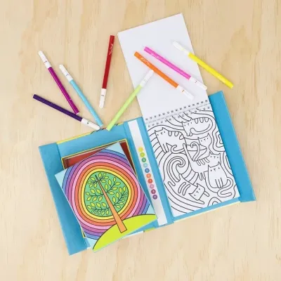 Color By Numbers - Rainbow Garden