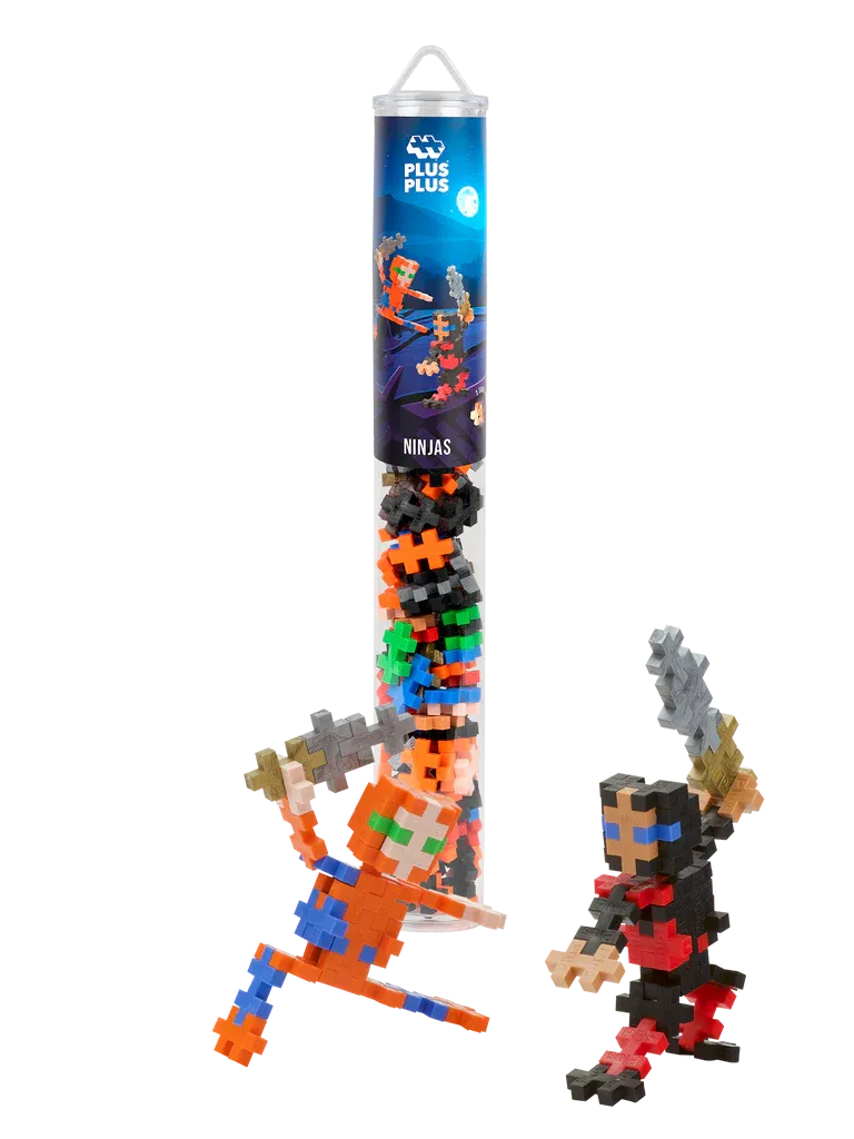 Tubo de 70 piezas Ninja