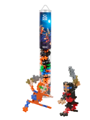 Tubo de 70 piezas Ninja