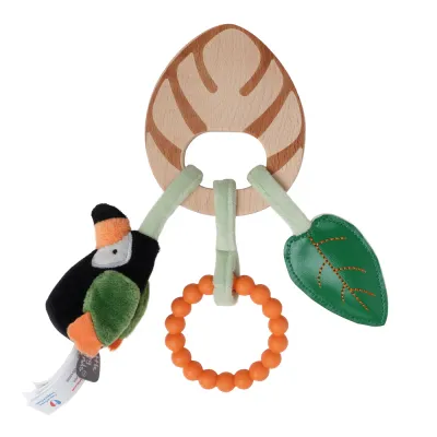 Wooden Rattle - Jungle
