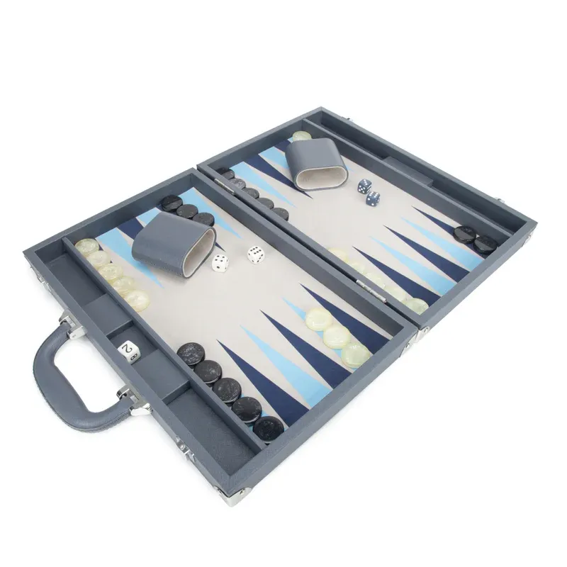 Rowan Backgammon (Steel Gray)