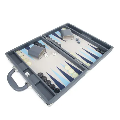 Rowan Backgammon (Steel Gray)