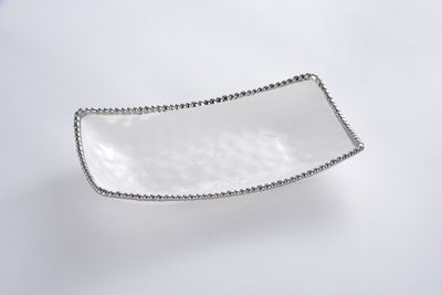 Rectangular Deep Server Blanco (Plateado)