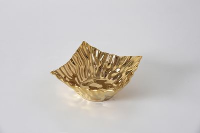 Snack Bowl Cuadrado Dorado