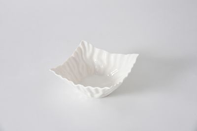 Snack Bowl Cuadrado Blanco