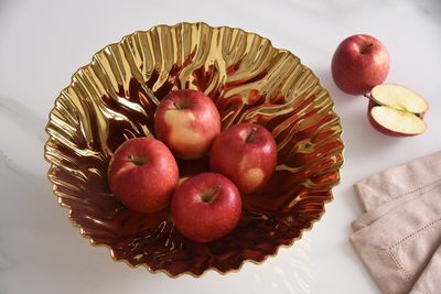 Bowl con Pie Grande Dorado