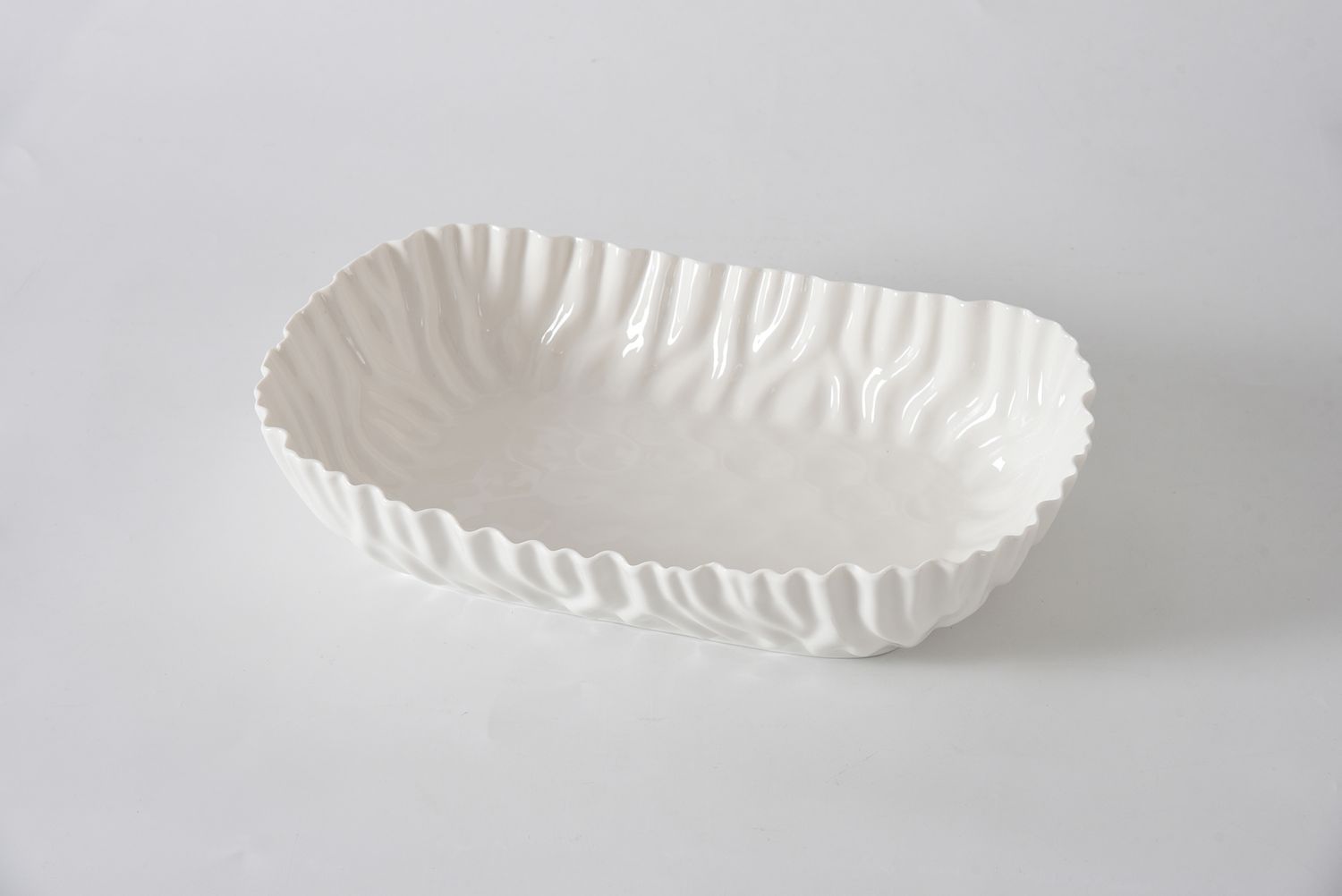 Bandeja Rectangular Honda Grande Blanca