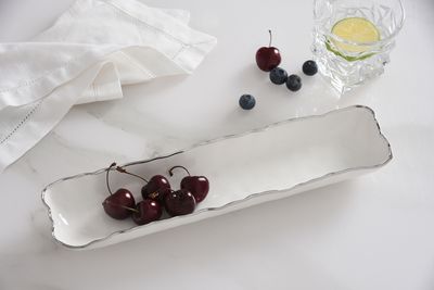 Cracker Tray Portofino Plateado