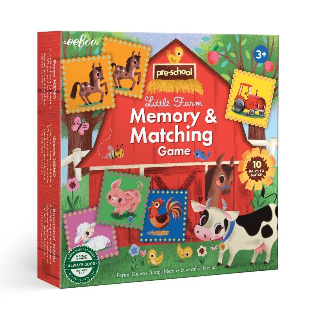 Preschool Little Farm Matching Game