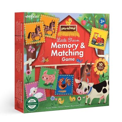 Preschool Little Farm Matching Game