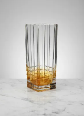 Square Diamond Vase Ambar