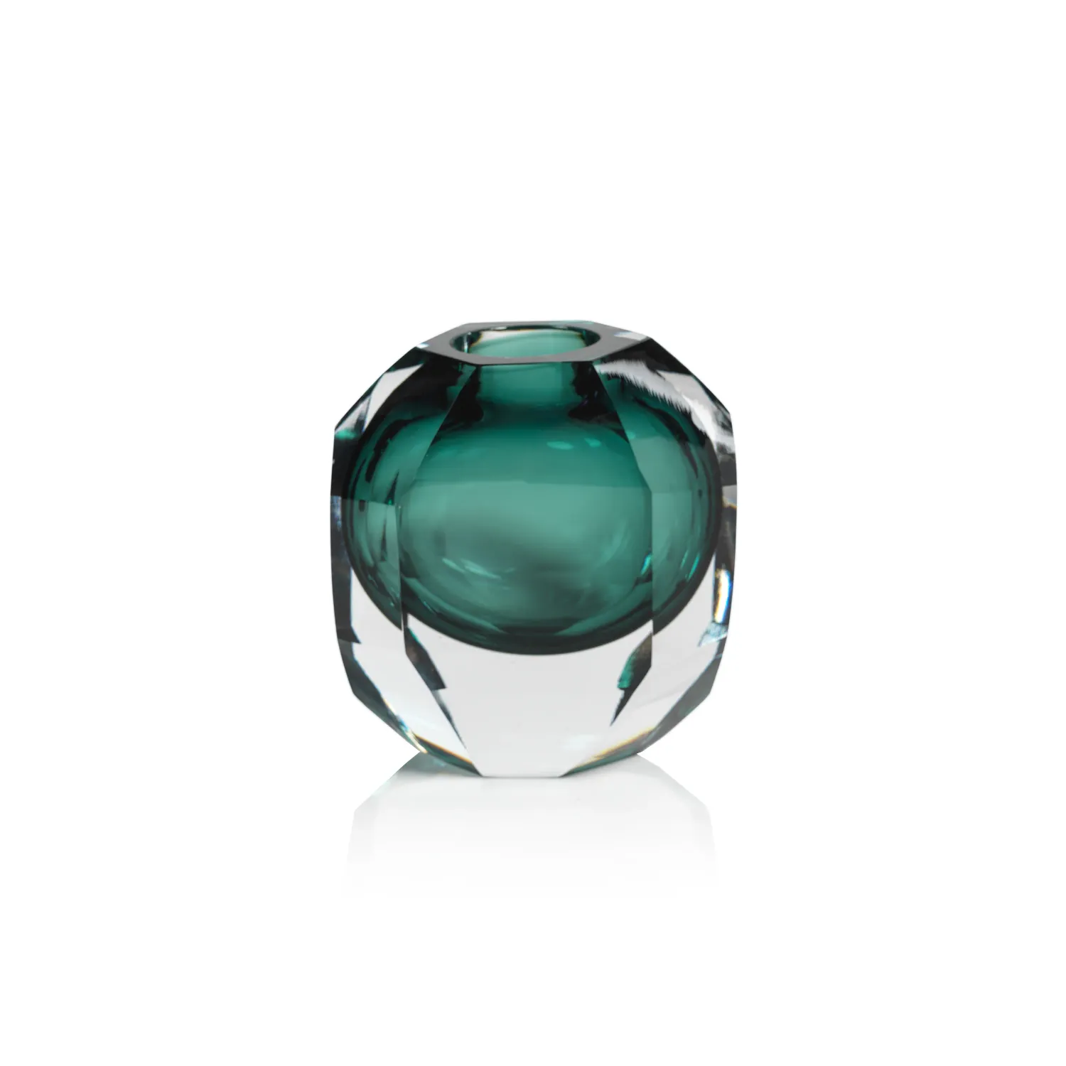 Aman Emerald Vase 5in