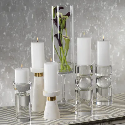 Candelabro Rialto de Cristal Bajo